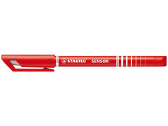 Fineliner STABILO Sensor 0.3mm röd