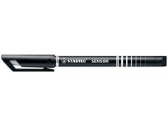 Fineliner STABILO Sensor 0.3mm svart