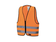 Reflexväst med dragkedja Barn-S Orange - Primmeshiper