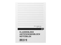 Anteckningsblock A5 100 blad TF linj