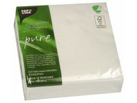 Servett PURE FSC 33x33cm vit 50/fp