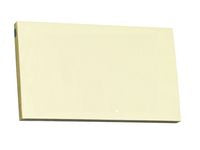 Notes STANDARD 76x127mm gul 100bl