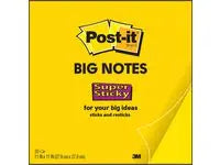 Notes POST-IT SS 279x279mm gul - Primmeshiper