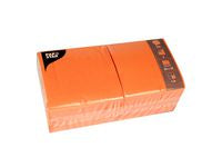 Servett 3-lags 33x33cm orange 250/fp