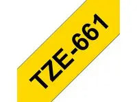 Tape BROTHER TZE661 36mm svart på gul - Primmeshiper