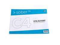 Kuvert konsument fp C4 FH vit 5/fp