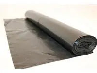 Plastsäck LD 125L 40my svart 10/RL - Primmeshiper