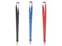 Textilband CARDKEEP med krok röd - Primmeshiper