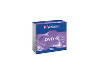 DVD+R VERBATIM 4.7GB Print Jewel 10/fp