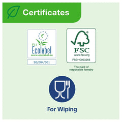 Servett TORK Pre N4 2-lag vit 1000/fp Primmeshiper