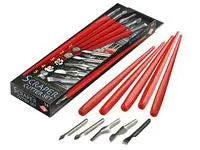 Skrap-Set 5 olika spetsar inkl. skaft - Primmeshiper