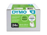 Etikett DYMO S0722390 89x36mm 24rl/fp