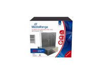 CD/DVD-Fodral MEDIARANGE Slim 25/fp