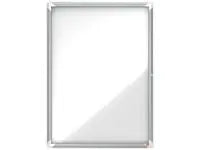 Glasskåp NOBO utomhusbruk magnetisk 9xA4 Primmeshiper