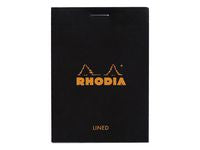 Anteckningsbok RHODIA A7 80b linj svart