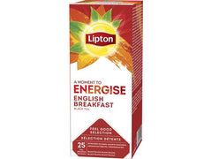 Te LIPTON påse English Breakfast 25/fp