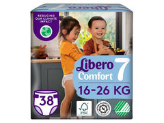 Blöja LIBERO Comfort S7 16-26kg 38/fp