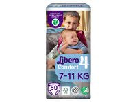 Blöja LIBERO Comfort S4 7-11kg 50/fp