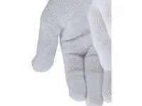 Textilhandske TEGERA 921 noppor vit 6 Primmeshiper