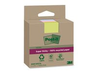 Notes POST-IT SS 76x76mm rec sort.f 3/fp