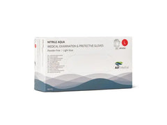Nitrilhandske puderfri blå L 100/fp - Primmeshiper