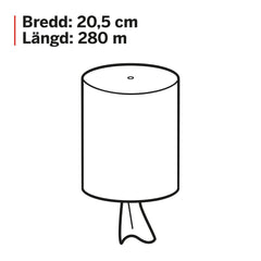 Torkrulle KATRIN Plus 1-L M 280m Primmeshiper