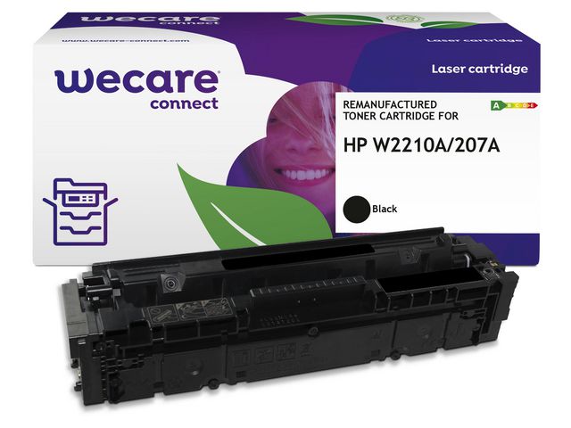 Toner WECARE HP W2210A 207A 1,35K svart - Primmeshiper