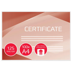 Laminat GBC A4 125mic liggande 100/fp