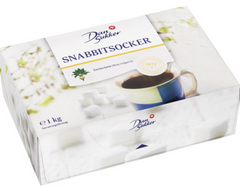 Snabbitsocker DANSUKKER låda 1kg