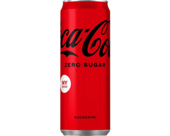 Dricka COCA-COLA ZERO Burk 33cl Inkl pant