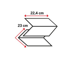 Handduk KATRIN Zig Zag 2 4000/fp