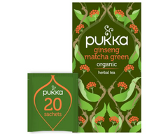 Te PUKKA Ginseng Matcha Green 20/fp