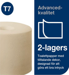 Toalettpapper TORK Adv T7 natur 36/fp