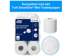 Dispenser TORK T9 SMARTONE Twin vit